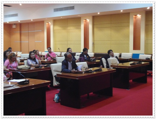 ฟังอบรมการปฏิบัติงานของเทศบาลนครเกาะสมุย‏ 